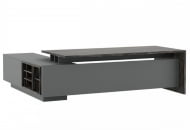 Стол письменный на опорной креденции DALI DLI37210312 Эбен Антрацит_3