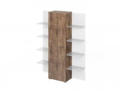 Шкаф для документов дополнительный LEMO L-562 Сосна Скандинавия_1