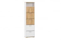 Тумба для обуви Санти НМ 013.26 Белый/Дуб Крафт Золотой_2