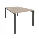 Рабочая станция на П-образном м/к ONIX O.MP-D.RS-2.1.8 Дуб Аттик/Антрацит_91