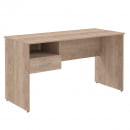 Стол письменный (S-1400) с левой подвесной тумбой Дуб Сонома Светлый_3
