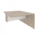 Стол-приставка двойной к опорным элементам ONIX O.D.SPR-2.7 Дуб Аттик/Белый_7