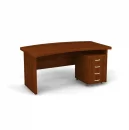 Стол с тумбой Танго СТ9-R16R + ТВ9-04з Орех_11