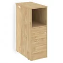 Тумба с подсветкой 5 ящиков TIP-ON завершающая ONIX O.R-TV-5TIP.S(R) Тиквуд светлый_11