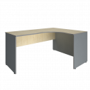 Стол криволинейный правый Riva А.СА-4 Пр Клен/Металлик_9