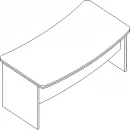 Стол для руководителя Л.Р-20 Орех_7