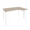 Стол эргономичный правый на П-образном м/к ONIX O.MP-SA-2R Дуб Аттик/Белый_55