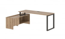 Стол с тумбой EDIS EQCT 19614 Дуб Денвер светлый Мокко_35