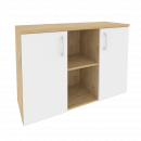 Греденция ONIX O.GR-11 Тиквуд Светлый/Белый_0