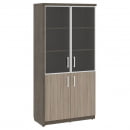 Шкаф комбинированный левый WOOD&STONE СФ-534893 Бетон Чикаго темный Дрифтвуд_14