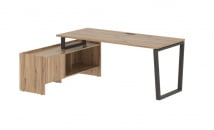 Стол с тумбой EDIS EVCT 19814 Дуб Денвер светлый Мокко_82