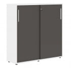 Шкаф с дверьми-купе EDIS EMC 1343 Дуб Денвер светлый Черный Белый_17