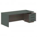 Стол руководителя правый VELION VCT 2290 R Нефрит Дуб Сильвер_14