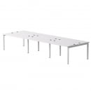 Бенч-система на 6 мест на металлокаркасе Everprof EVO 254S218 (4140) Белый_16