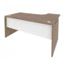 Стол эргономичный левый ONIX O.SA-4L Дуб Аризона/Белый_77