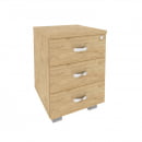 Тумба мобильная Оникс Директ O.TM-3 Тиквуд Светлый 432*460*611_0