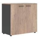 Шкаф с глухими малыми дверьми JAY JLC 85.1 Дуб Каньон Антрацит_9