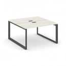 Рабочая станция двухсторонняя Стайл Проджект SN-59O.DRS-013 Дуб Наварра/Металл Антрацит/Черный Заглу_138