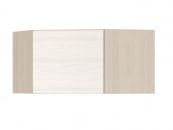 Антресоль угловая правая Графит 74.108 Сосна Астрид /Ваниль_33