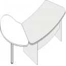 Конференц-приставка Л.ПС-15р правая Орех_6