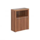 Шкаф с глухими малыми дверьми и топом ZENN ZMC 85.3 Орех Даллас_10