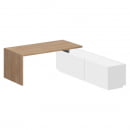 Стол на тумбу опорную 1 Oliver OL-060-20-02.GN Гикори натуральный_10