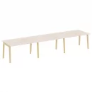 Стол переговорный (3 столешницы) ONIX WOOD OW.PRG-3.3 Денвер Светлый/Светлый_28