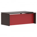 Стол руководителя левый Torr LUX TLCT 209 L Венге Магия Красный_6