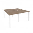 Рабочая станция на П-образном м/к ONIX O.MP-D.RS-4.0.8 Дуб Аризона/Белый_99