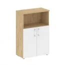 Шкаф средний широкий SHIFT SK.ST-2.1 Тиквуд Светлый/Белый Бриллиант_9