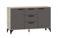 Тумба Марсель НМ 013.79 Софт Графит Дуб Крафт серый_2