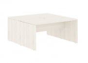 Рабочая станция EDIS ED2ST 1580 Ясень Траун Белый_5