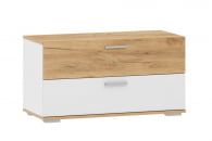 Тумба для обуви Санти НМ 013.25 Белый/Дуб Крафт Золотой_1