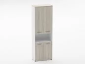 Шкаф 5 широкий закрытый Deka 10.23.151 Туя/Белый_80