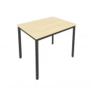 Стол письменный на металлокаркасе SLIM SYSTEM С.СП-3 Клен-Антрацит_3