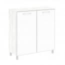 Шкаф квадратный Ялта LT.SD-1.4 R white Снежная Патина/Стекло White 1098*452*1168_55