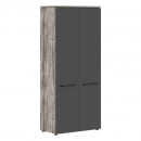 Гардероб MORRIS TREND MCW 85 Сосна Нордик Антрацит_5