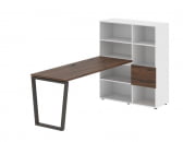 Рабочая станция EDIS EVRST 1117 Дуб Денвер темный Мокко Белый_90