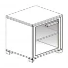 Шкаф для документов Л.Ш-1С левый Орех_2