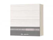 Шкаф кухонный (с системой плавного закрывания) Графит 74.99 Сосна Астрид /Ваниль/Графит_39