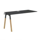 Рабочая станция Forta FIST 1367 Дуб Гамильтон Черный графит_1