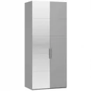 Шкаф двухстворчатый Вива ШР-2 с зеркалом Фарго Мокко глянец_2