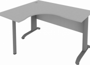 Стол криволинейный левый Riva ПЛ.СА-3 Л Серый_22