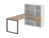 Рабочая станция EDIS EQRST 1217 Дуб Денвер светлый Мокко Белый_44