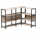 Набор стеллажных систем Everprof EVO №14 Кашемир Черный_9