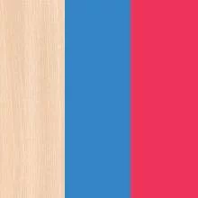 Дуб молочный/Синий/Малиновый