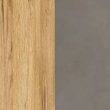 Дуб Крафт золотой/Велюр 112