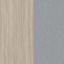 Дуб Аттик/Серый металл