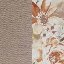 Леко десерт (св-коричневый)/Коричневые цветы