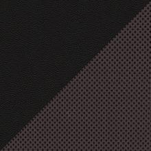 Экокожа черный / Ткань TW-12 серый